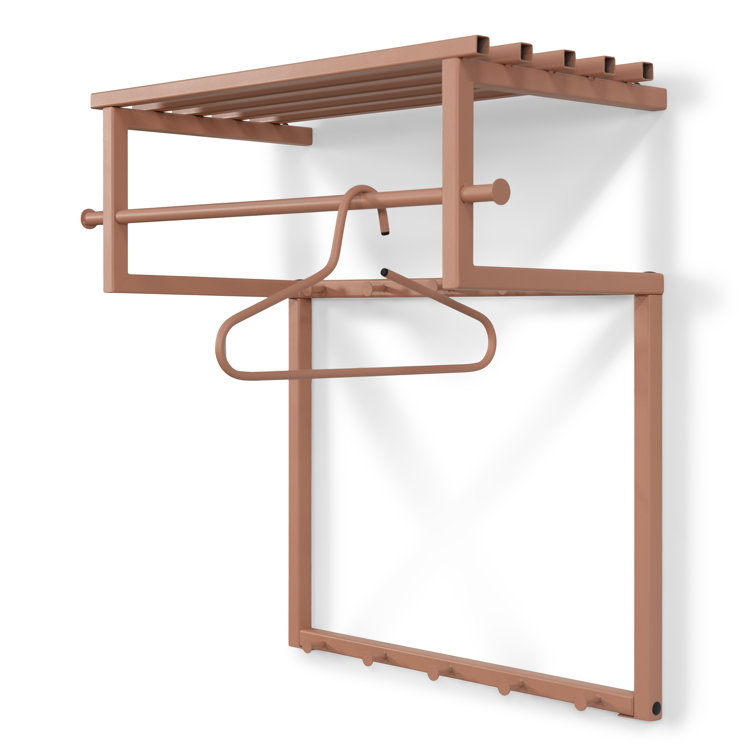 Spinder Rizzoli Steel 5 Hook Wall Mounted Coat Rack Wayfair.co.uk